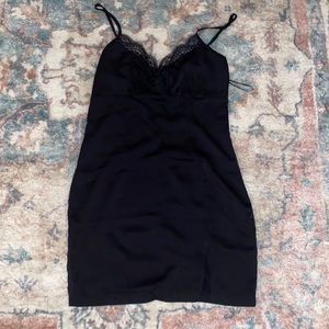 Princess Polly Size 6 Black Mini Dress